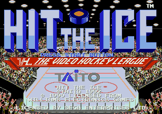 Hit the Ice screenshot 2 for Sega Genesis